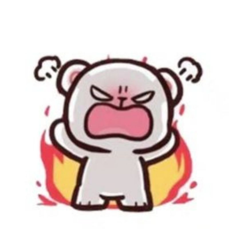 Ảnh meme cáu giận đến mức la hét 