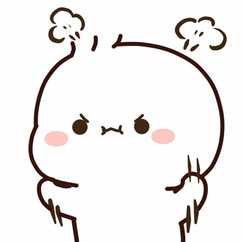 Hình ảnh meme tức giận nũng nịu