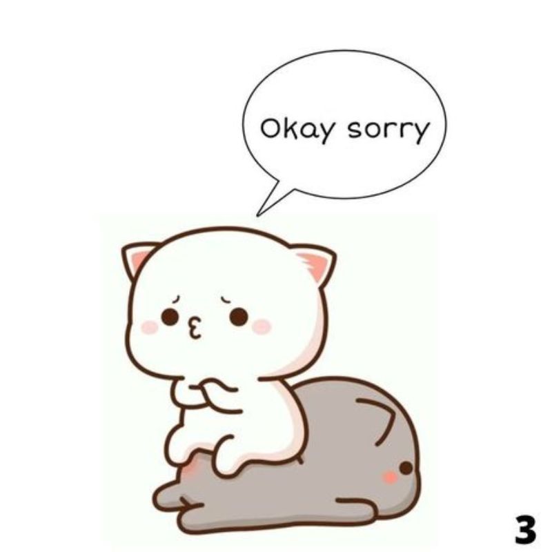 Ảnh xin lỗi meme hài hước