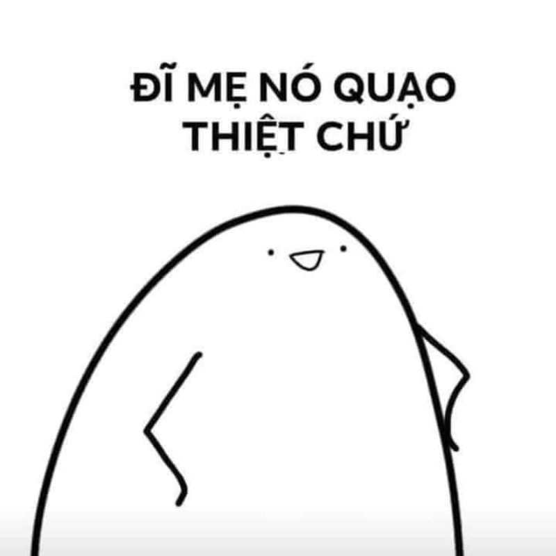 Ảnh meme tức giận quạo ngang
